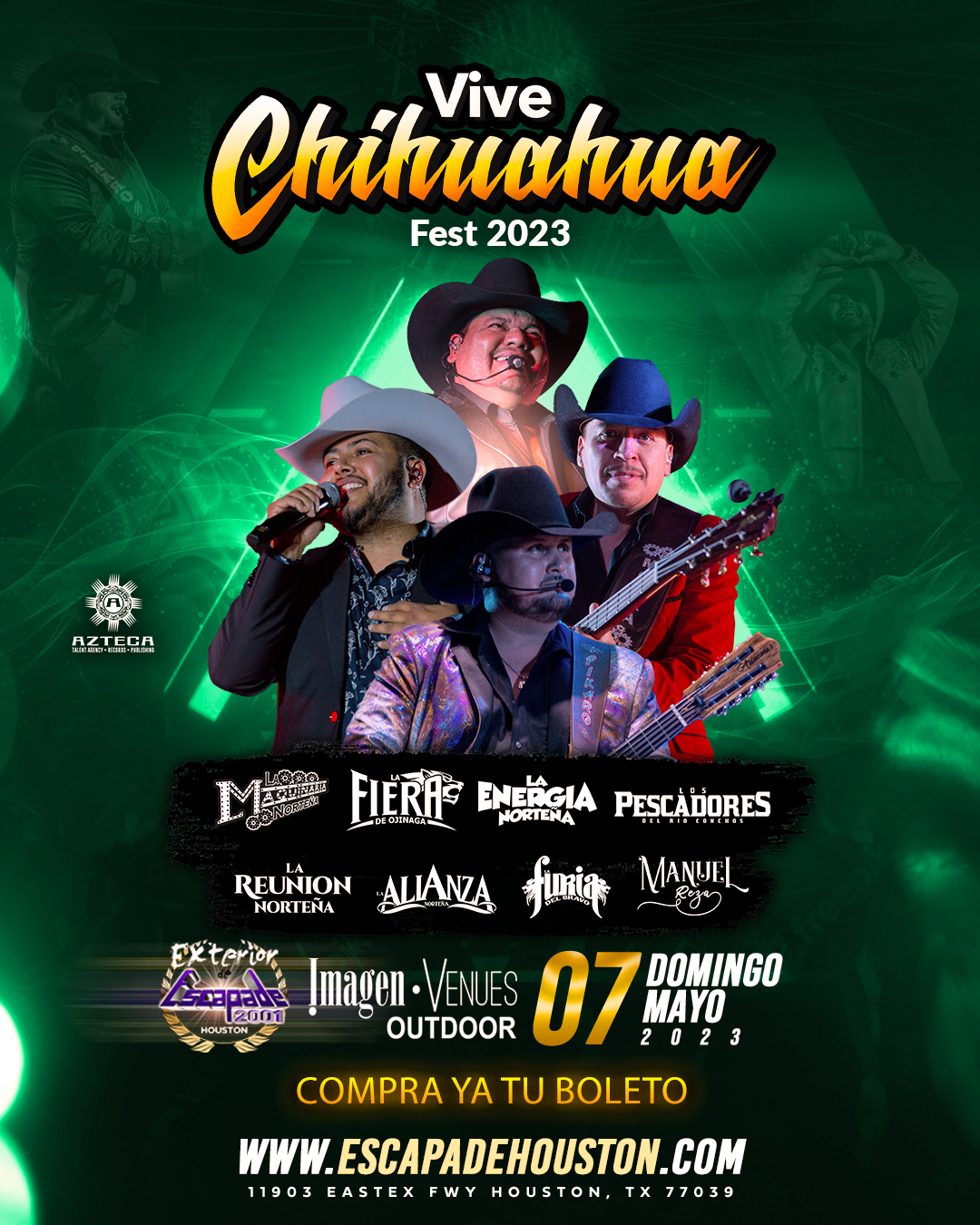 Vive Chihuahua Fest 2023 en Houston